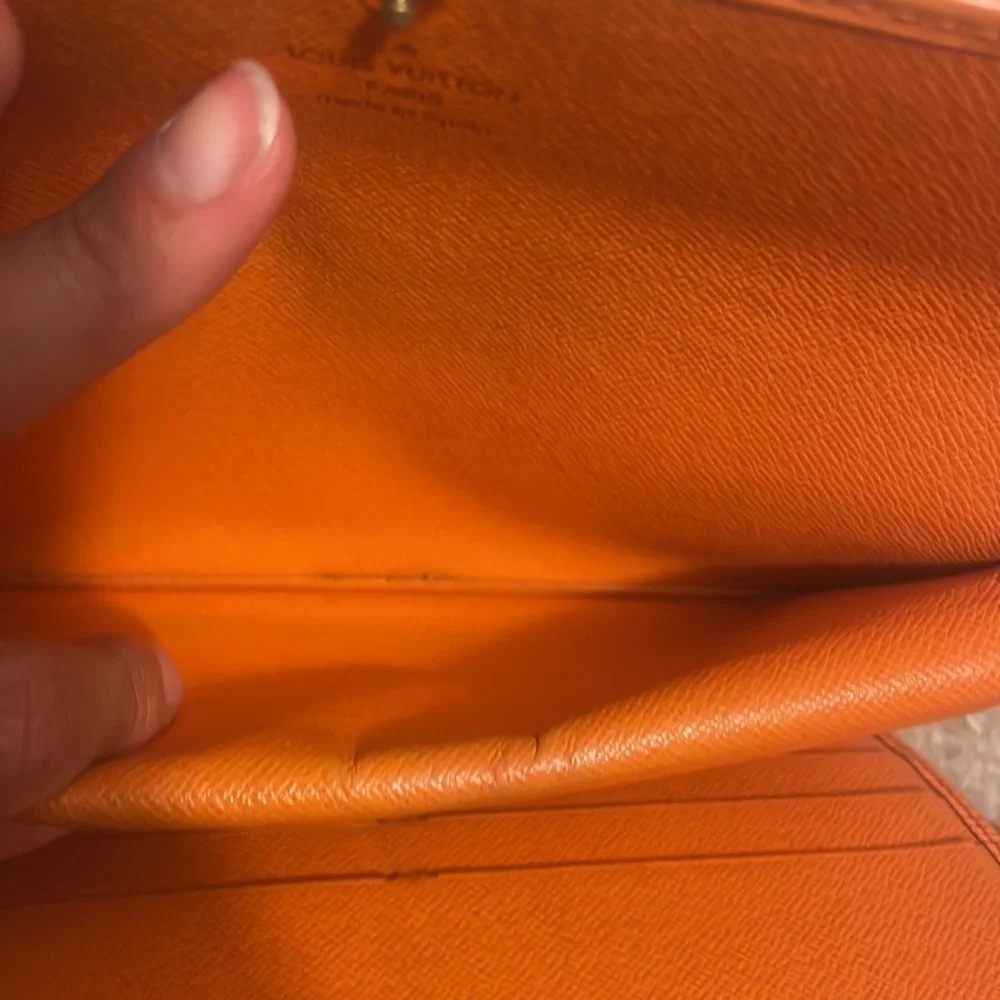 LOUIS VUITTON EPI ORNAGE WALLET FALL VIBES​​​​​